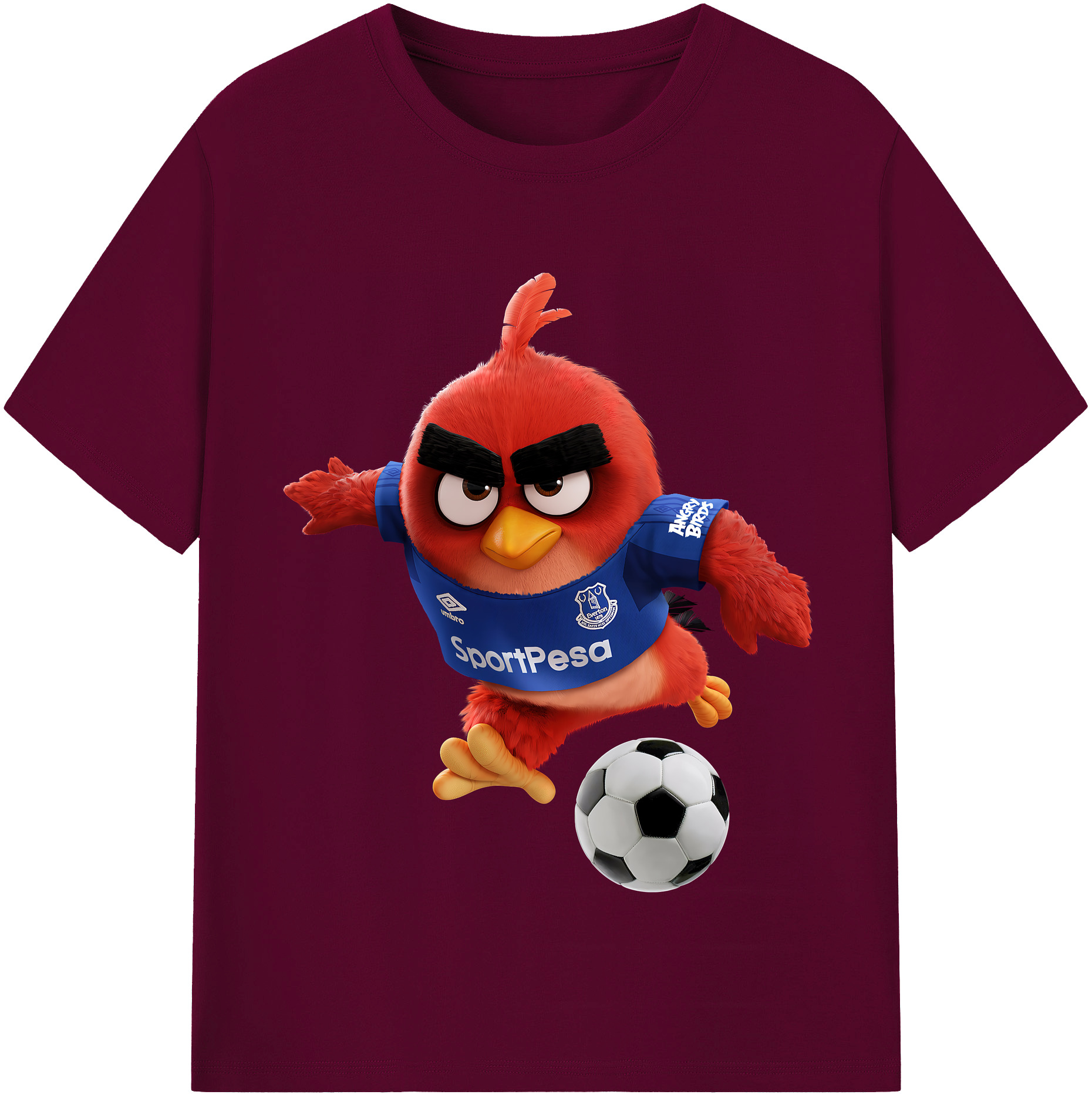（画像用） Angry Birds アングリーバード レディースカジュアルプリントTシャツ（綿100％）